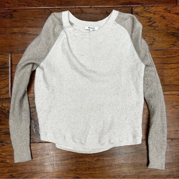 Madewell Jane Waffle Stitch Sweater - Picture 2 of 6